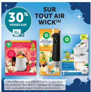 Désodorisants d'ambiance Air Wick