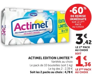 Actimel Edition Limitee