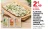 Promo Flam'fine courgette chèvre, poivrons chorizo provolone, jambon emmental