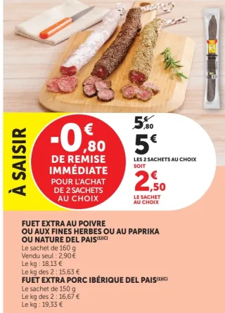 FUET EXTRA DEL PAIS
