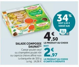 SALADE COMPOSE DAUNAT