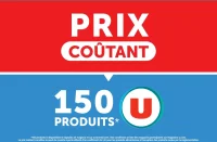 Prix Coûtant sur 150 Produits U