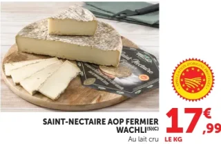 Wachli Saint-Nectaire AOP Fermier