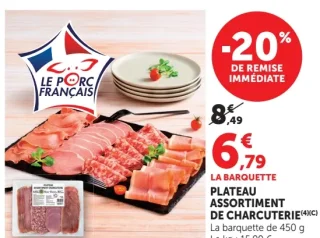 PLATEAU ASSORTIMENT DE CHARCUTERIE
