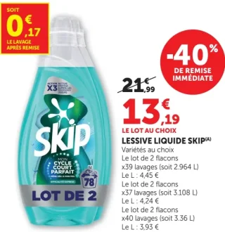 Lessive liquide Skip