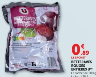 Betteraves Rouges Entières U