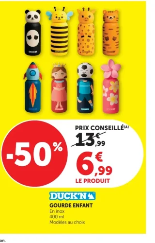 Gourde enfant Duck'N