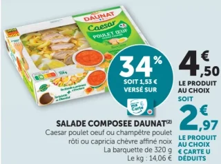 Salade composée Daunat