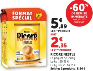 RICORE NESTLE Chicorée & Café