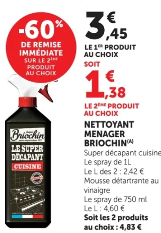 Nettoyant ménager Briochin