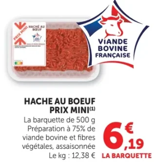 Hache au bœuf Prix Mini