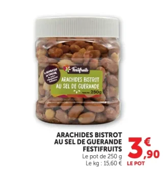 Festifruits Arachides bistrot au sel de Guérande