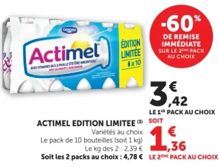 ACTIMEL EDITION LIMITEE Danone