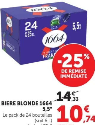 Biere Blonde 1664 5.5°