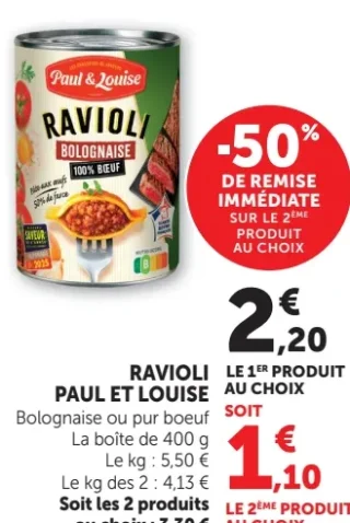 Ravioli Paul et Louise
