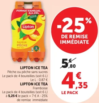 Lipton Ice Tea Pêche