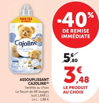 Assouplissant Cajoline Doux & Pur Original