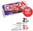 Promo Tablettes de chocolat Crunch