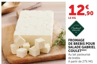 Fromage de brebis pour salade Gabriel Coulet