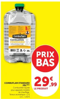 Combustible Liquide Standard COMBUFLAM 20L