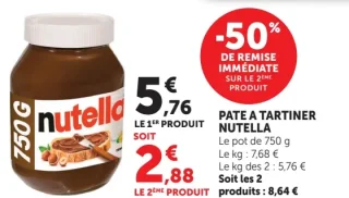 Pâte à tartiner Nutella