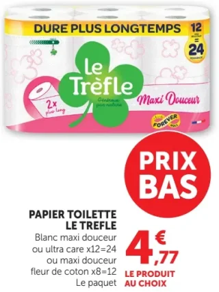 Papier Toilette Le Trèfle