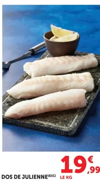 Dos de julienne