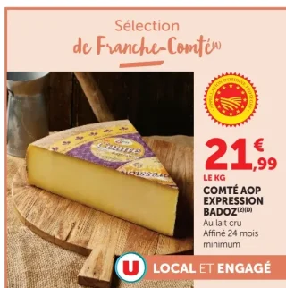 Comté AOP Expression Badoz