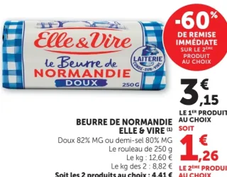 Beurre de Normandie Elle & Vire