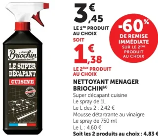 Nettoyant Menager Briochin Le Super Decapant Cuisine