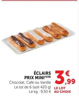 Éclairs Prix Mini