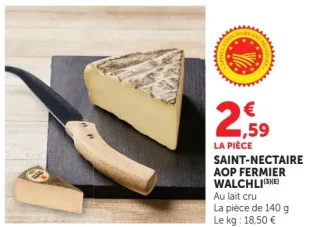 Saint-Nectaire AOP Fermier Walchli