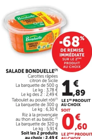 Salade Bonduelle