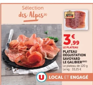 Plateau Dégustation Savoyard Le Galibier