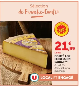Comté AOP Expression Badoz