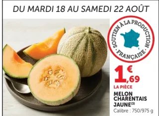 Melon Charentais Jaune