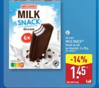 Milk snack au lait au chocolat Milsani