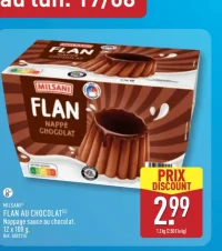 Flan au chocolat Milsani