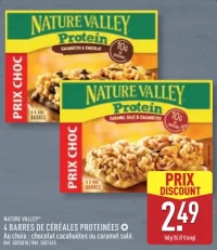 Nature Valley 4 barres de céréales proteinées