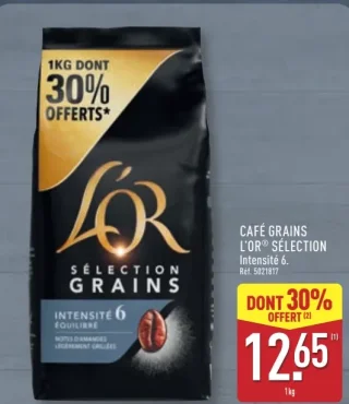 L'Or Sélection Grains Café grains Intensité 6