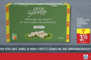 All Seasons Mélange de cœurs et morceaux de palmiers