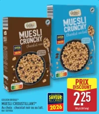 Golden Bridge Muesli Croustillant