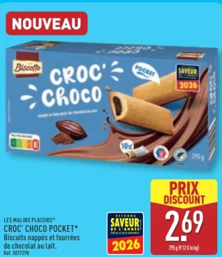 Les Malins Plaisirs Croc' Choco Pocket