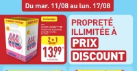 Lessive liquide Omo Parfums rose et lilas blanc