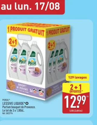 Persil Lessive liquide Parfum bouquet de Provence