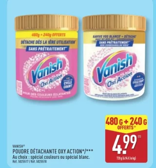 Vanish Poudre détachante Oxy Action