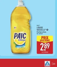 PAIC® LIQUIDE VAISSELLE* Parfum citron