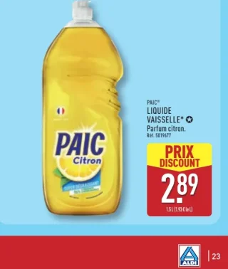 PAIC® LIQUIDE VAISSELLE* Parfum citron
