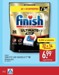 FINISH® Tablette lave-vaisselle Ultimate plus