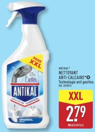 Antikal Nettoyant Anti-Calcaire